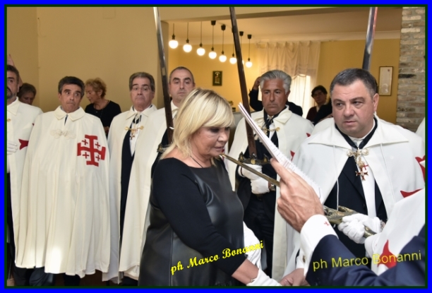 Cavalieri Templari: investiture della Commanderia “Nostra signora di Sion”